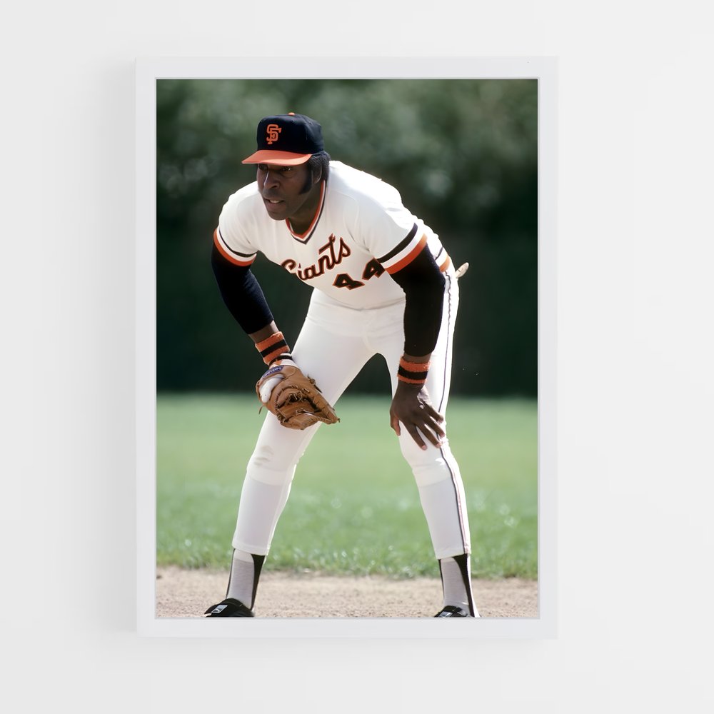 Poster Willie mccovey – affiche Baseball (vue 3)
